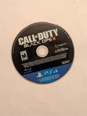 Call of Duty Black Ops III PS4 Game Disc